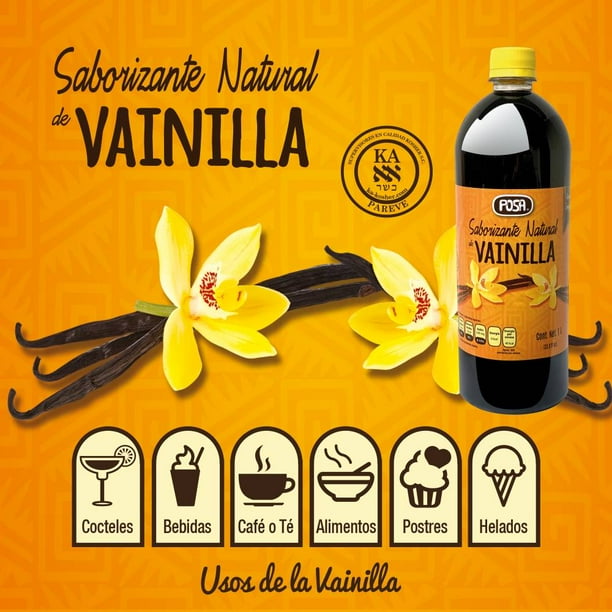 Saborizante Natural Posa Vainilla 1 l