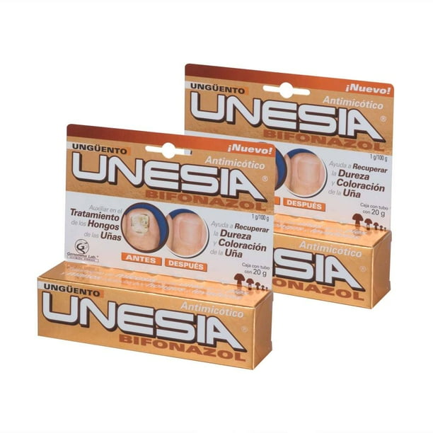 Ungüento Antimicótico Unesia 2 pzas de 20 g