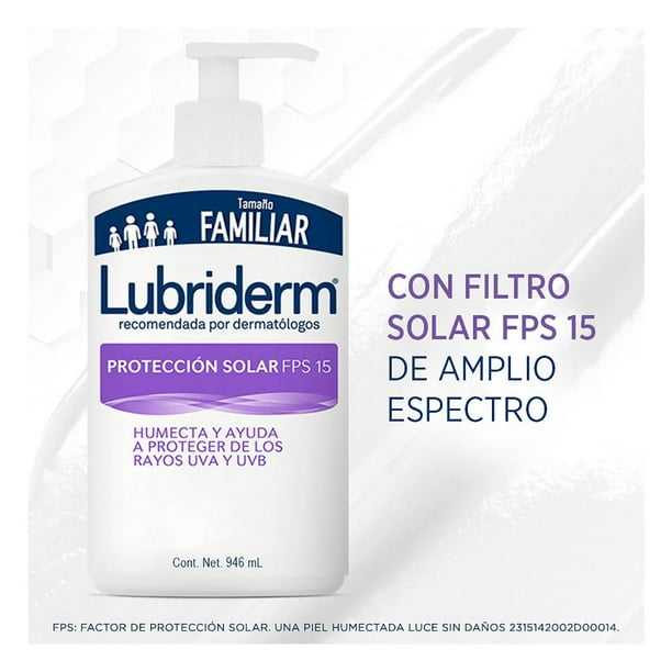 Crema Corporal Lubriderm Protección Solar UV 15 946 ml