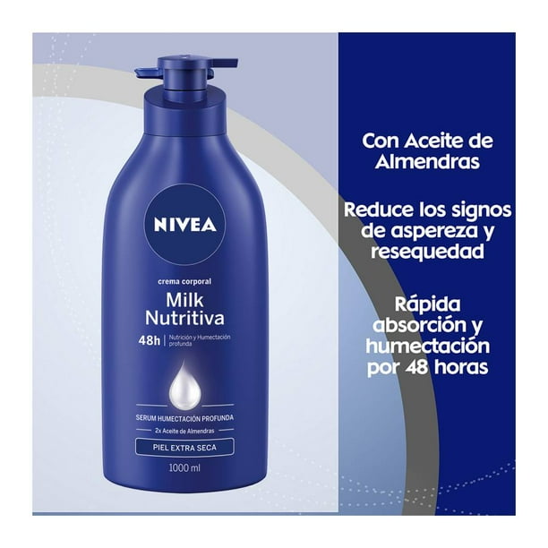 Crema Corporal Nivea Nutritiva para Piel Extra Seca 1 L