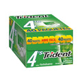Goma de Mascar Trident White Yerbabuena 4's 40 pzas