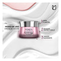 Crema facial Pond's Bright Miracle Ultimate Clarity de noche Niasorcinol antimanchas 50 g