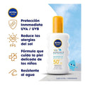Protector solar corporal NIVEA SUN Kids Protect & Sensitive para piel sensible de los niños fps 50+ 200 ml