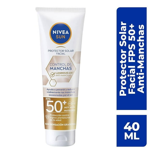 Protector solar facial Nivea Nivea Sun tubo, protector solar facial fps 50+