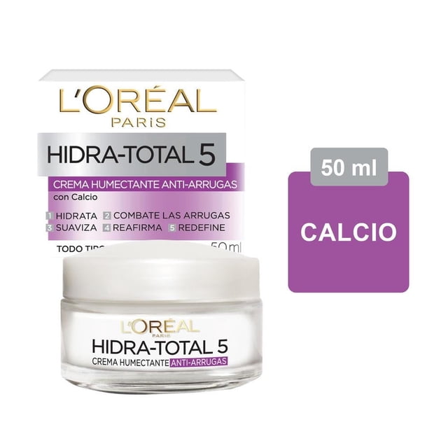 Crema facial L'Oréal Hidra Total 5 anti-arrugas 50 ml