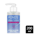 Limpiador Facial Pond's Hydra Active ácido hialurónico 200 ml