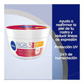 Crema facial NIVEA Cuidado Facial 5en1 antiedad anti arrugas 200 ml