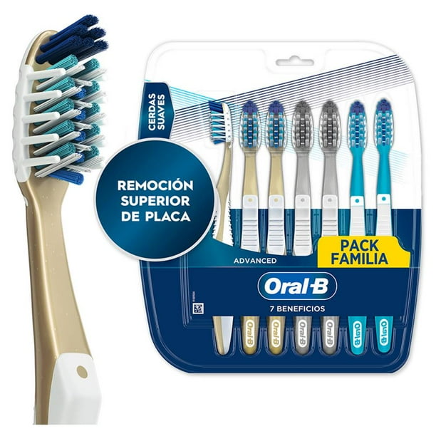 Cepillo Dental Oral-B Advanced 7 Beneficios 7 pzas