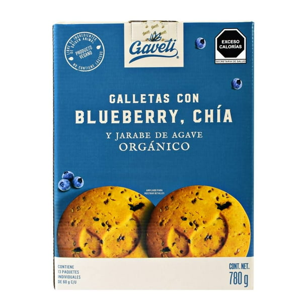 Galletas Gaveti con Blueberry y Chía 780 g