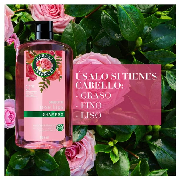 Shampoo Herbal Essences Smooth Rose Hips 865 ml