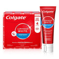 Pasta Dental Colgate Luminous White Instant 4 pzas de 75 ml c/u