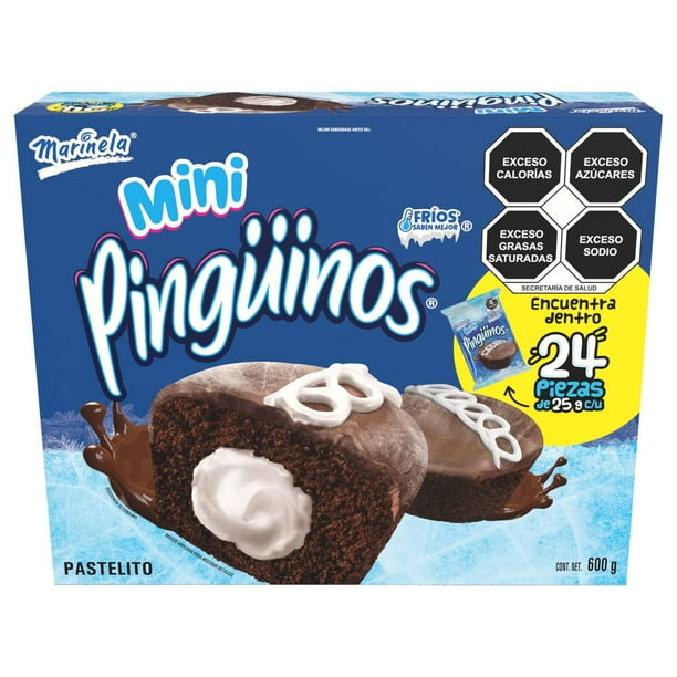 Mini Pingüino Marinela 24 pzas