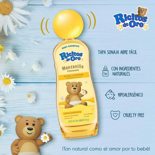 Shampoo Ricitos de Oro Manzanilla 800 ml