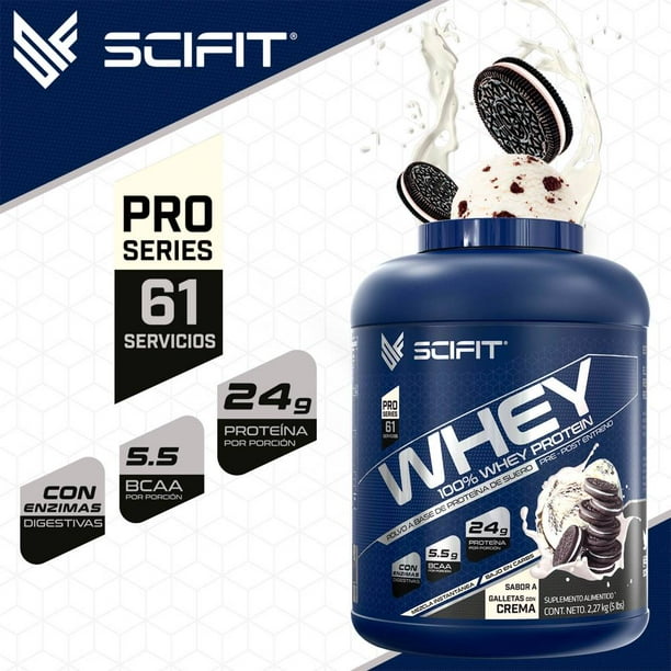 Proteína de Suero de Leche SCIFIT Whey 2.27 Kg