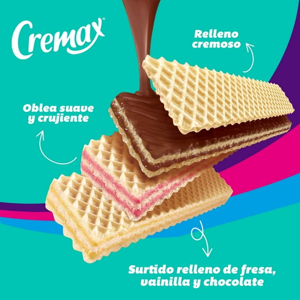 Cremax Gamesa Surtido 24 pzas 42 g c/u