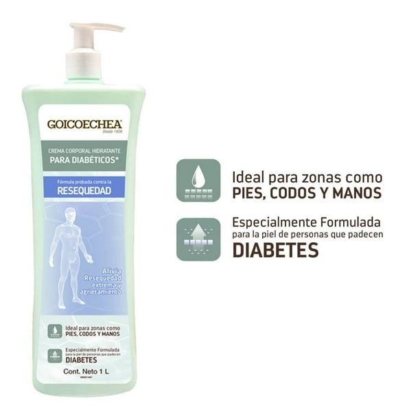 Crema Corporal Goicoechea Diabético 1 l
