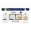 Jabón Líquido para Manos Dove 2 pzas de Deep Moisture y 2 pzas de Shea Butter de 355 ml