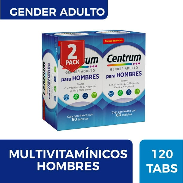 Multivitamínico Centrum Gender Gender Hombre 60 tabletas