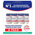 Desodorante para Pies Curitas 4 pzas de 150 ml c/u