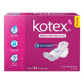 Toallas Femeninas Kotex Regular con Alas 54 pzas