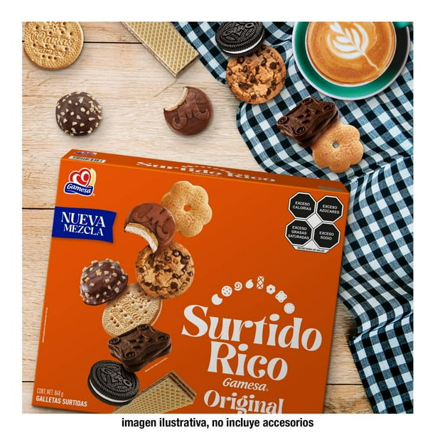 Galletas Surtido Rico Gamesa Original 848 g
