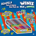 Pack de Caramelo Suave Winis Variedad de Sabores 40 pzas 18.2 g c/u