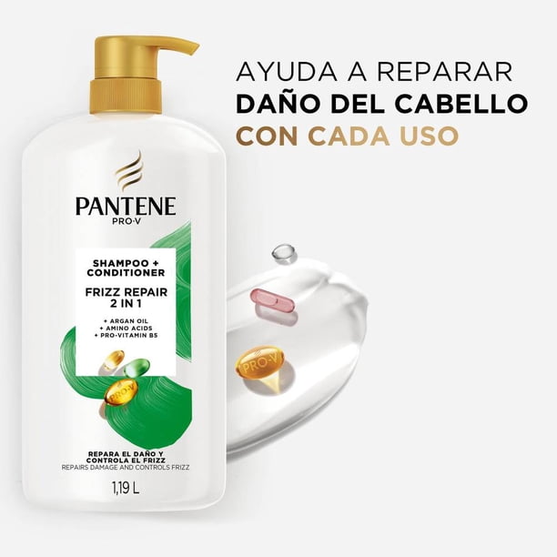 Shampoo + Acondicionador Pantene Pro-V Frizz Repair 2 in 1 1.19 L