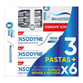 Set de Limpieza Dental Sensodyne 3 Pastas + 6 Cepillos