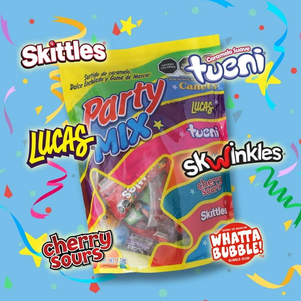 Surtido de Caramelo, Dulce Enchilado y Goma de Mascar Canel's & Mars Party Mix 1.1 kg