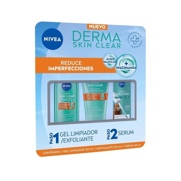 Set Rutina Facial Anti imperfecciones Nivea 3 pzas