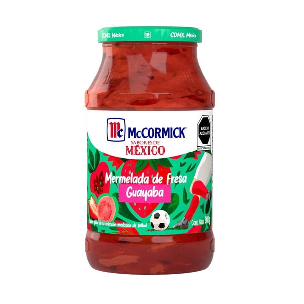 Mermelada McCormick Sabores de México Fresa Guayaba 980 g