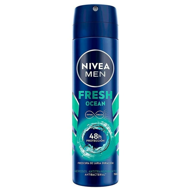 Antitranspirante NIVEA MEN Fresh Ocean antibacterial spray 150 ml