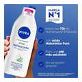 Crema corporal Nivea Aclarante Tono Natural Efecto Satín 400 ml