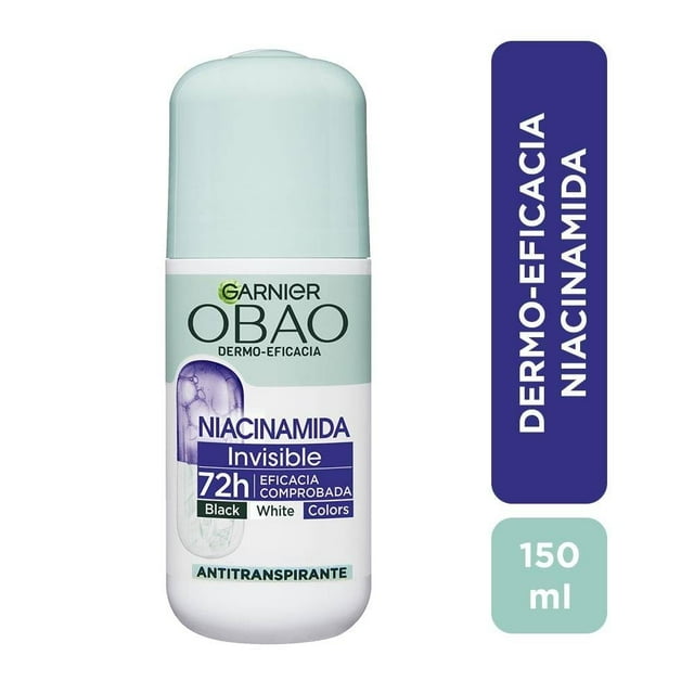 Antitranspirante Garnier Obao dermo eficacia roll-on niacinamida invisible 65 g