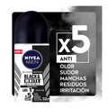 Antitranspirante NIVEA MEN invisible black & white roll on 50 ml