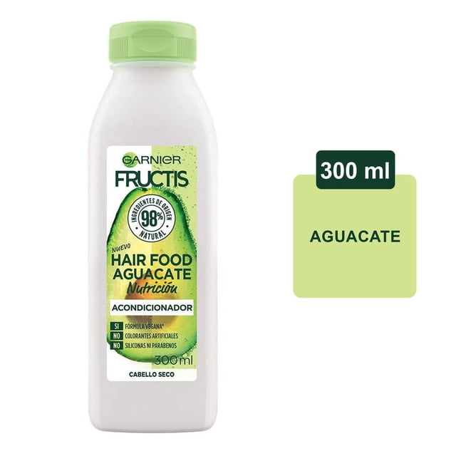 Shampoo y Acondicionador Garnier Fructis hair food aguacate 300 ml
