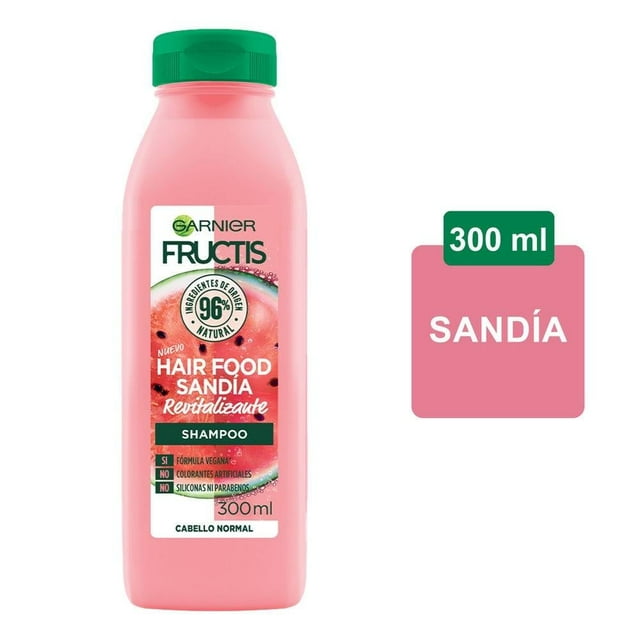 Shampoo y Acondicionador  Garnier Fructis hair food sandía revitalizante 300 ml