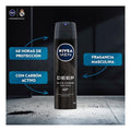 Antitranspirante NIVEA MEN deep black carbon antibacterial spray 150 ml