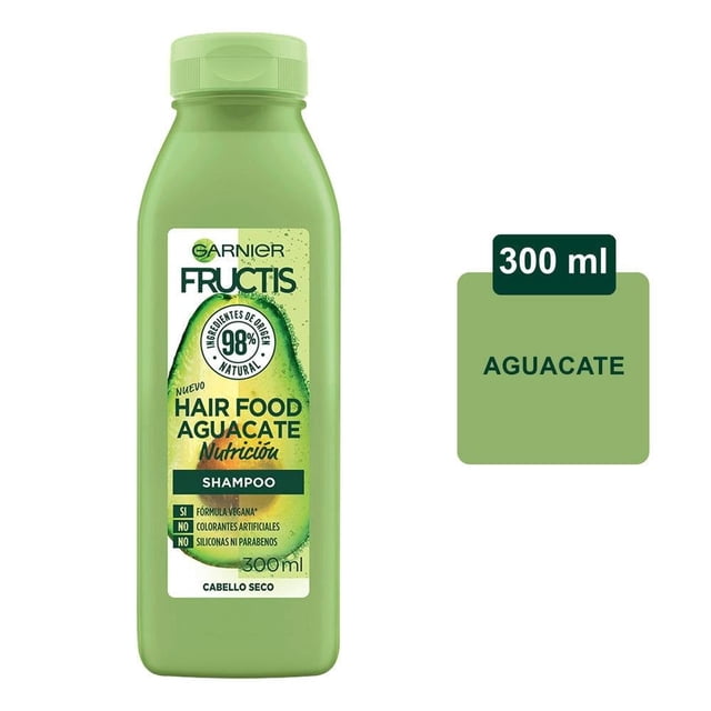 Shampoo y Acondicionador Garnier Fructis hair food aguacate 300 ml